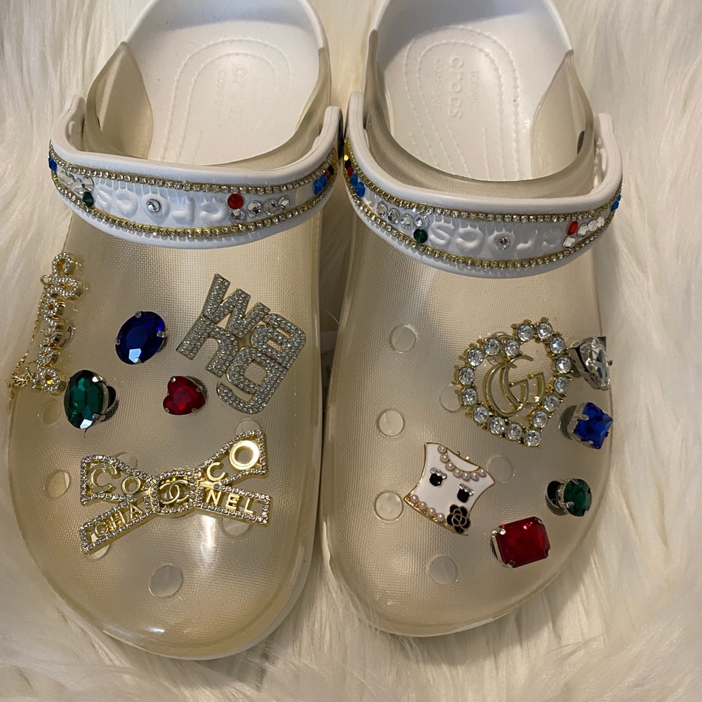 Authentic Custom Bling Crocs